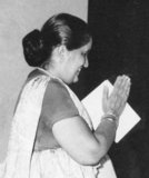 Sirimavo Ratwatte Dias Bandaranaike (April 17, 1916 – October 10, 2000) was a Sri Lankan politician and the world's first female head of government. She served as Prime Minister of Ceylon and Sri Lanka three times, 1960-65, 1970-77 and 1994-2000, and was a long-time leader of the Sri Lanka Freedom Party. Bandaranaike was the widow of a previous Sri Lankan prime minister, Solomon Bandaranaike and the mother of Sri Lanka's third President, Chandrika Kumaratunga.