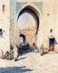 Morocco: Gate of the Arab Quarter in Tangiers c.1920