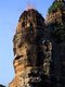 Cambodia: The face of Jayavarman VII on the South Gate, Angkor Thom