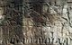 Cambodia: The Khmer army advances on the Cham, bas-relief, The Bayon, Angkor Thom